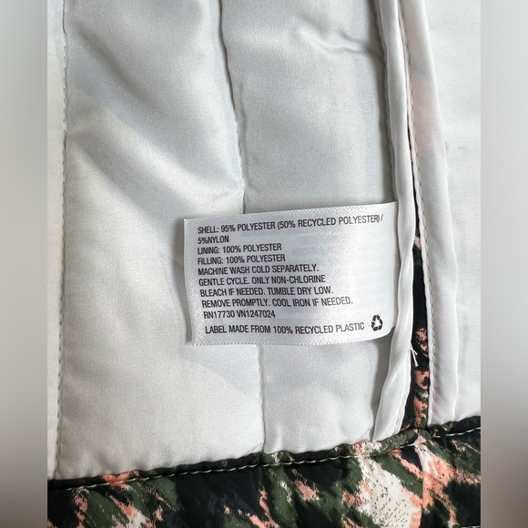 RACHEL COMEY for TARGET  Black and coral quilted crop jacket size L - Picture 11 of 13